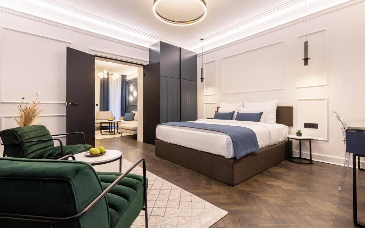 One Luxury Suites Belgrado Exterior foto